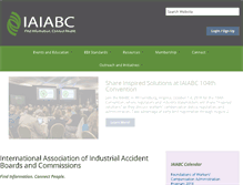 Tablet Screenshot of iaiabc.org